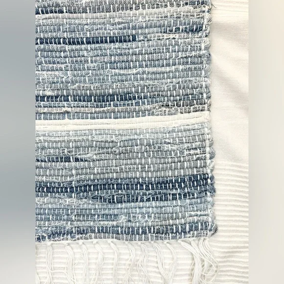 Denim Chindi Style Rug - Picture 4 of 8